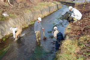 喜茂別町　目名川　マイクロ水力発電2